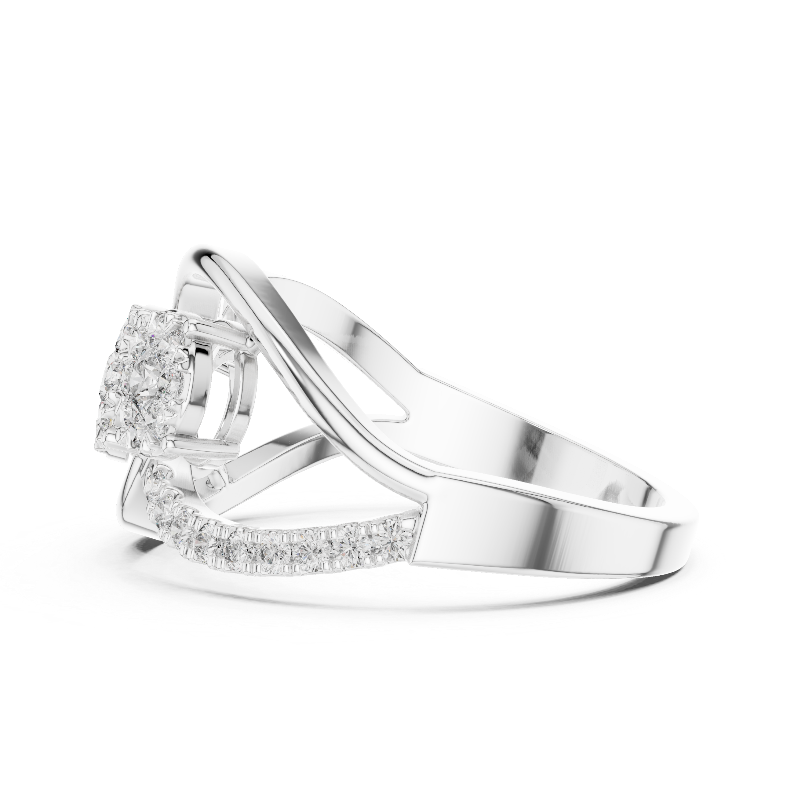 Sweet Nectar lab grown diamond ring