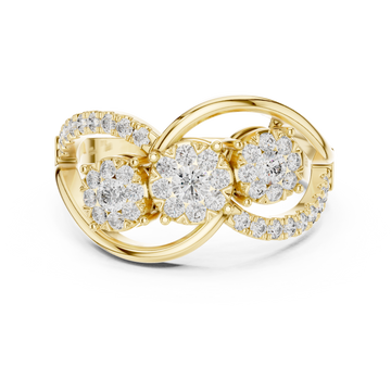 Sweet Nectar lab grown diamond ring