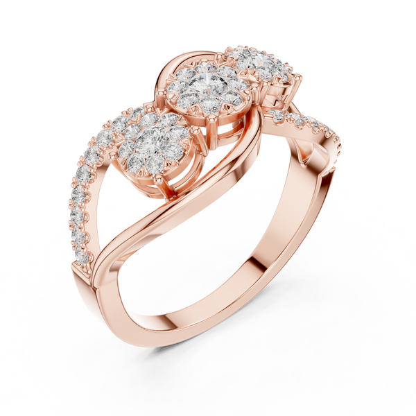 Sweet Nectar lab grown diamond ring