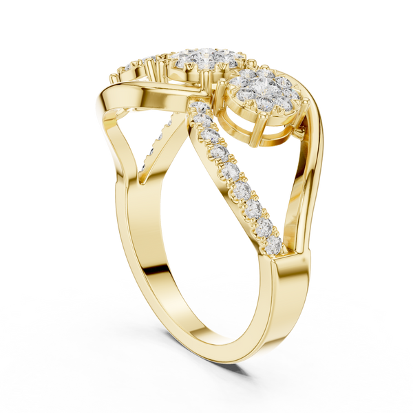 Sweet Nectar lab grown diamond ring