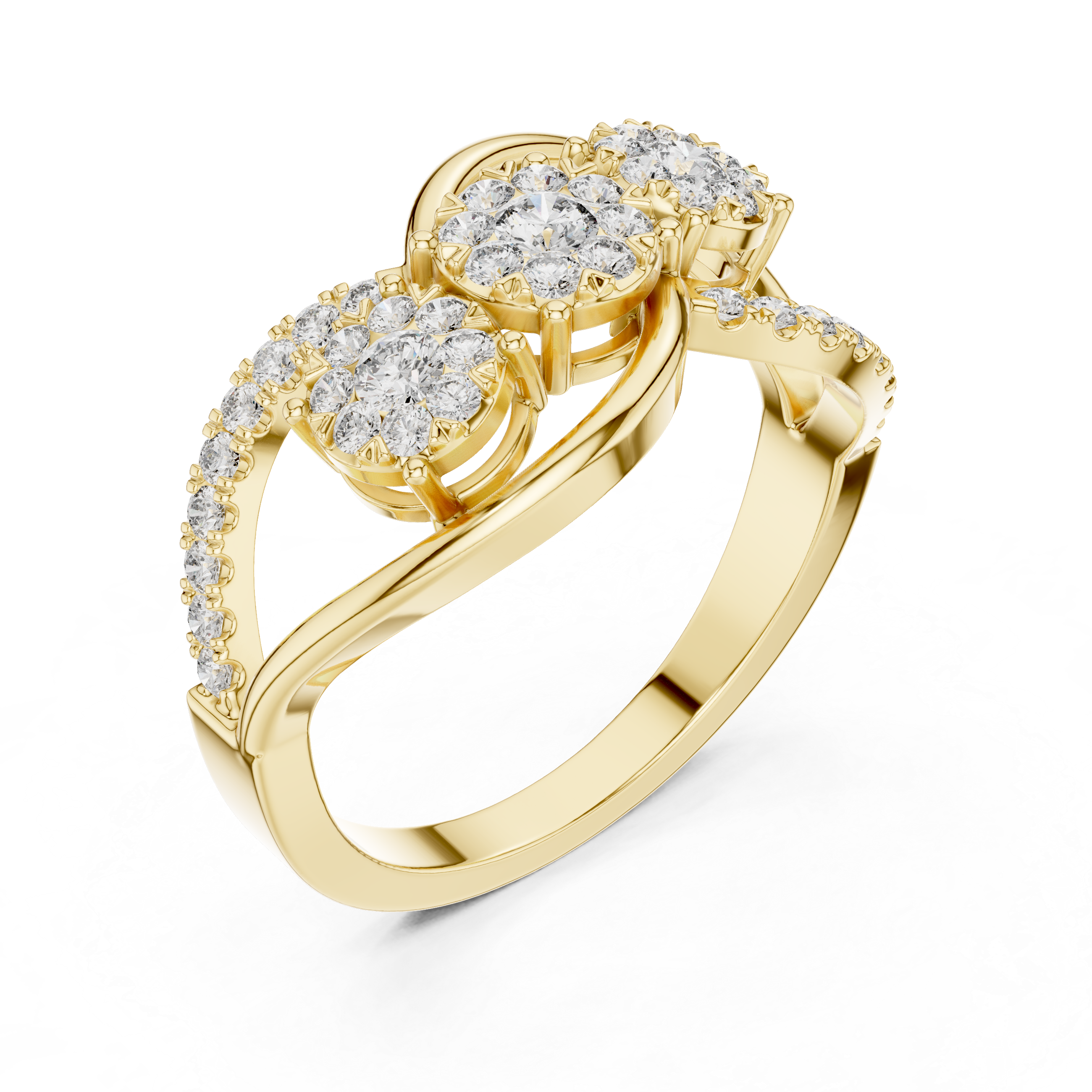Sweet Nectar lab grown diamond ring