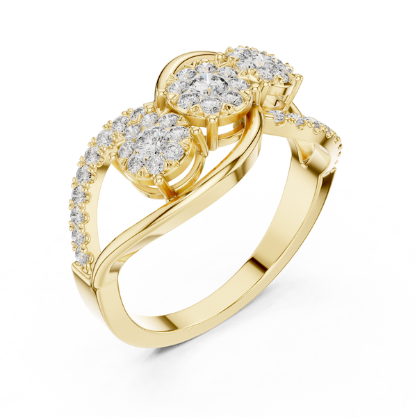 Sweet Nectar lab grown diamond ring