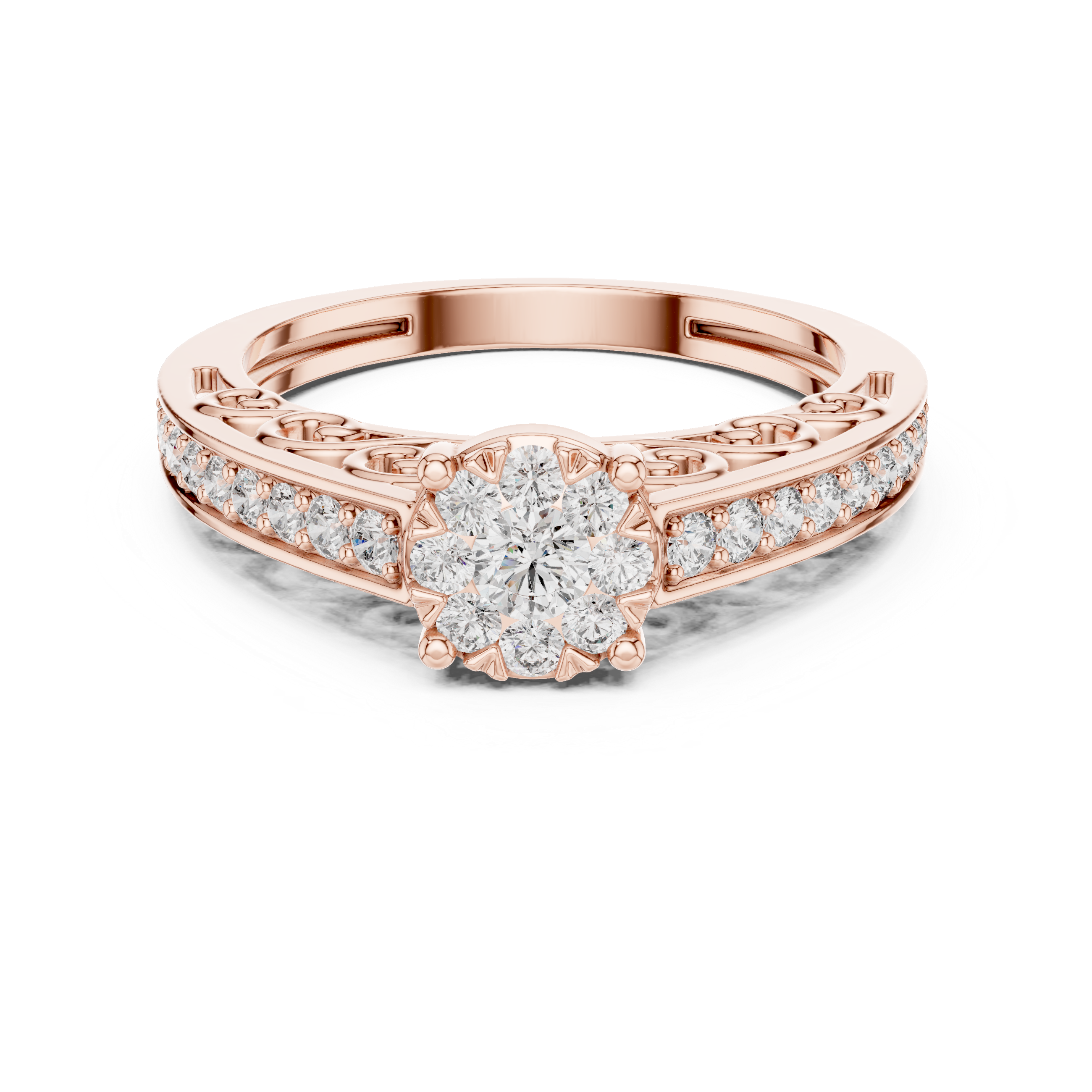 Astral Plane lab grown diamond ring