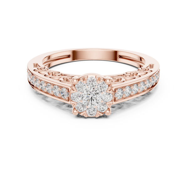 Astral Plane lab grown diamond ring