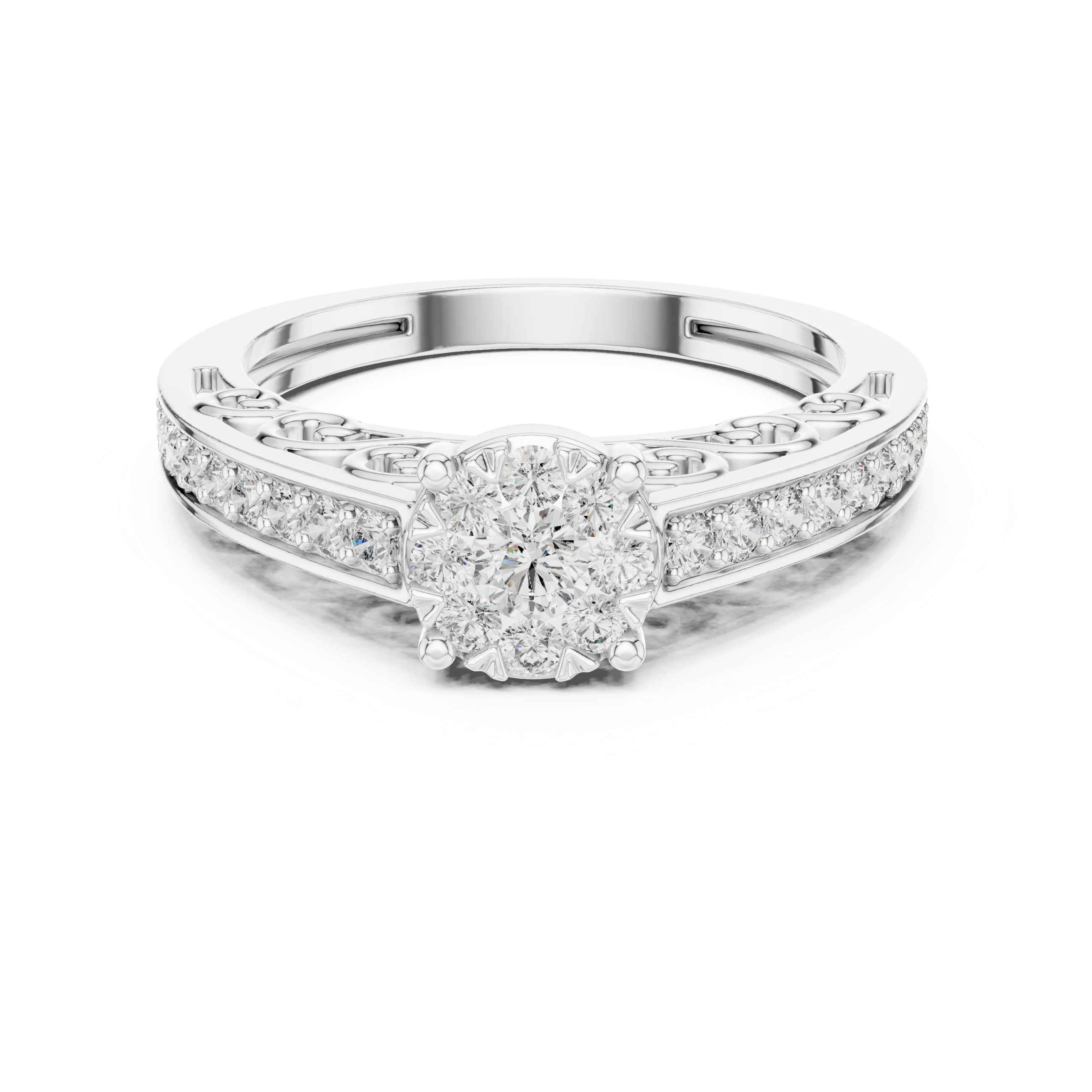 Astral Plane lab grown diamond ring