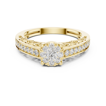 Astral Plane lab grown diamond ring