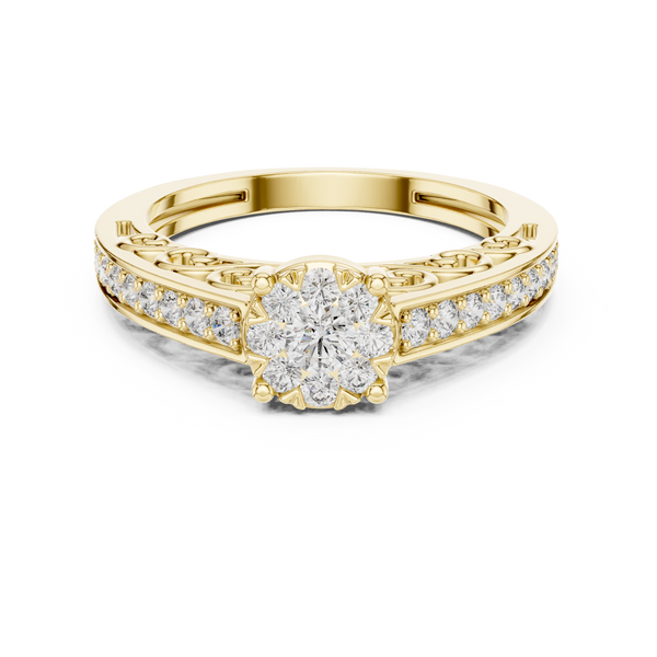 Astral Plane lab grown diamond ring