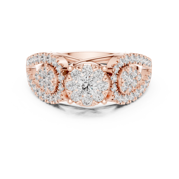 Secret Haven lab grown diamond ring