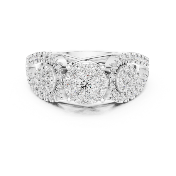Secret Haven lab grown diamond ring