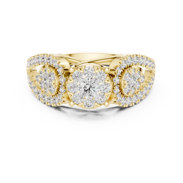 Secret Haven lab grown diamond ring
