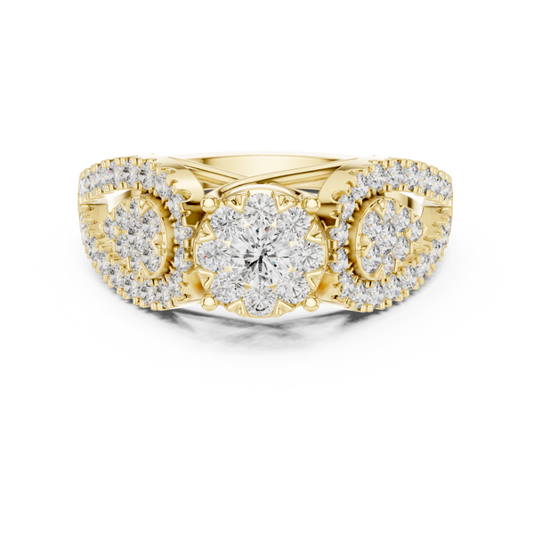 Secret Haven lab grown diamond ring