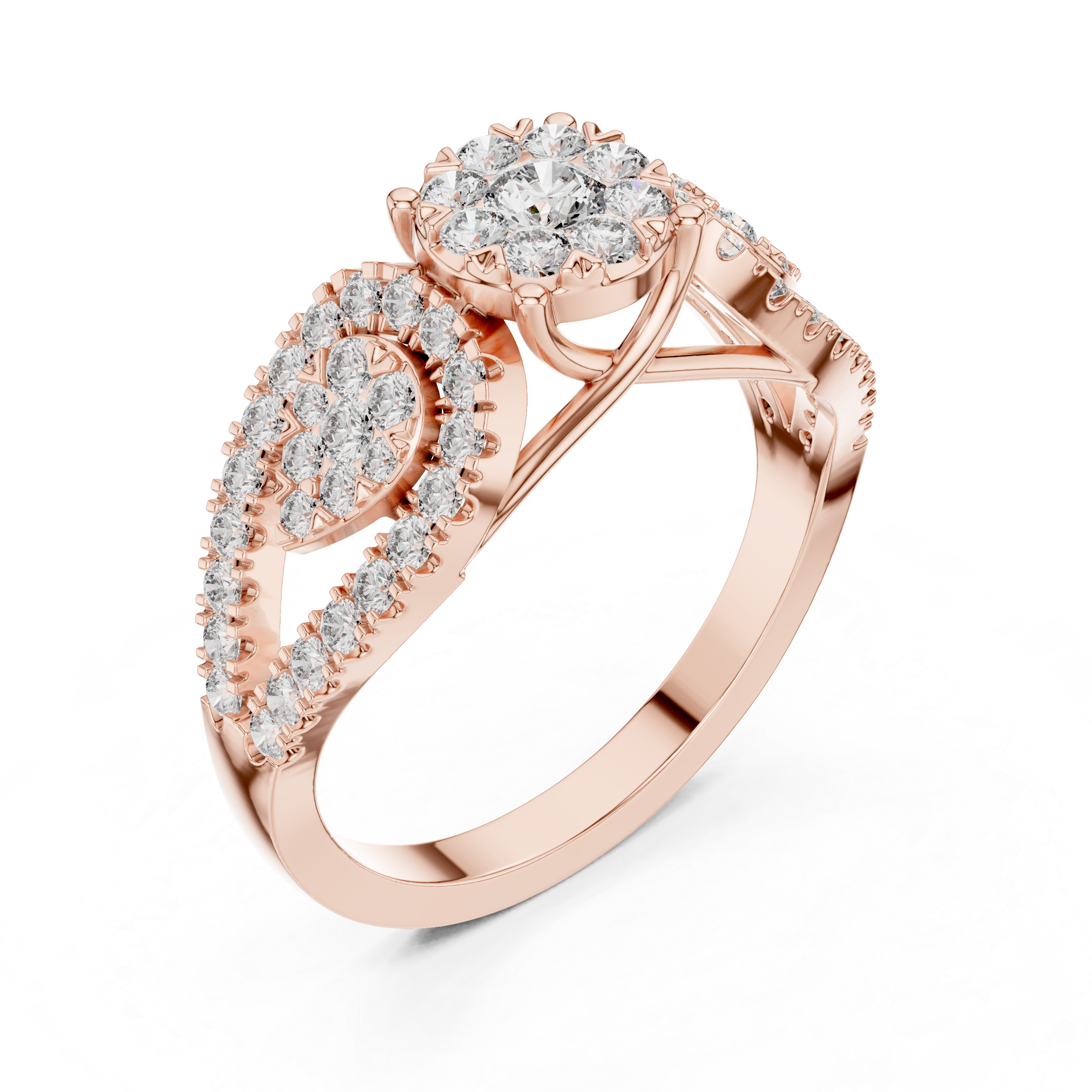 Secret Haven lab grown diamond ring