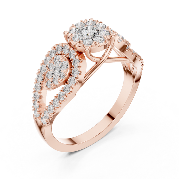 Secret Haven lab grown diamond ring
