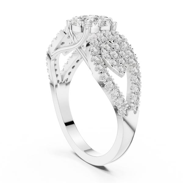 Secret Haven lab grown diamond ring