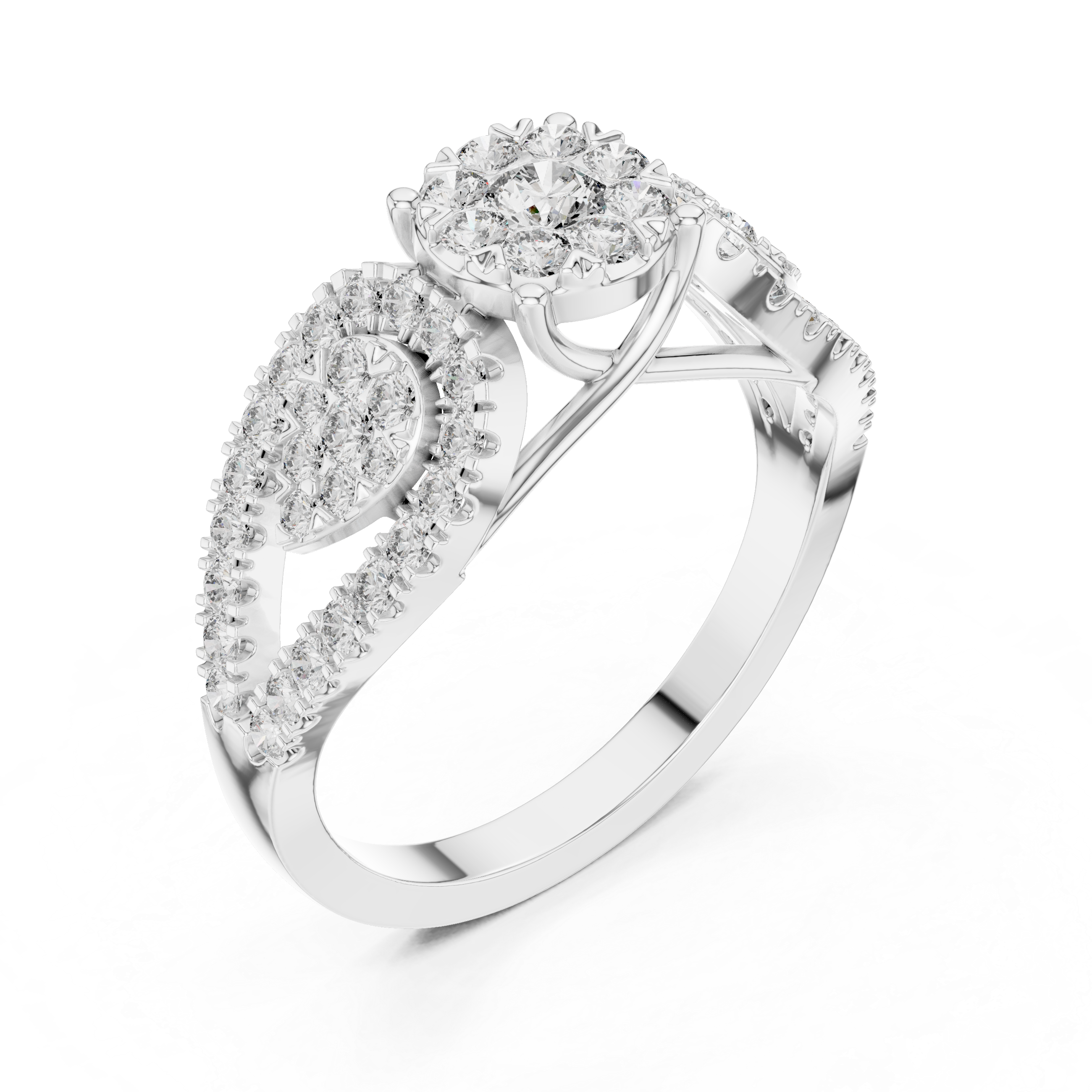 Secret Haven lab grown diamond ring