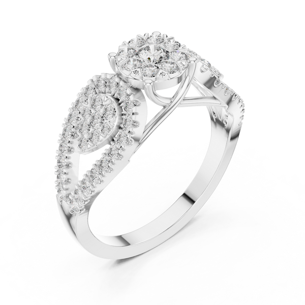 Secret Haven lab grown diamond ring