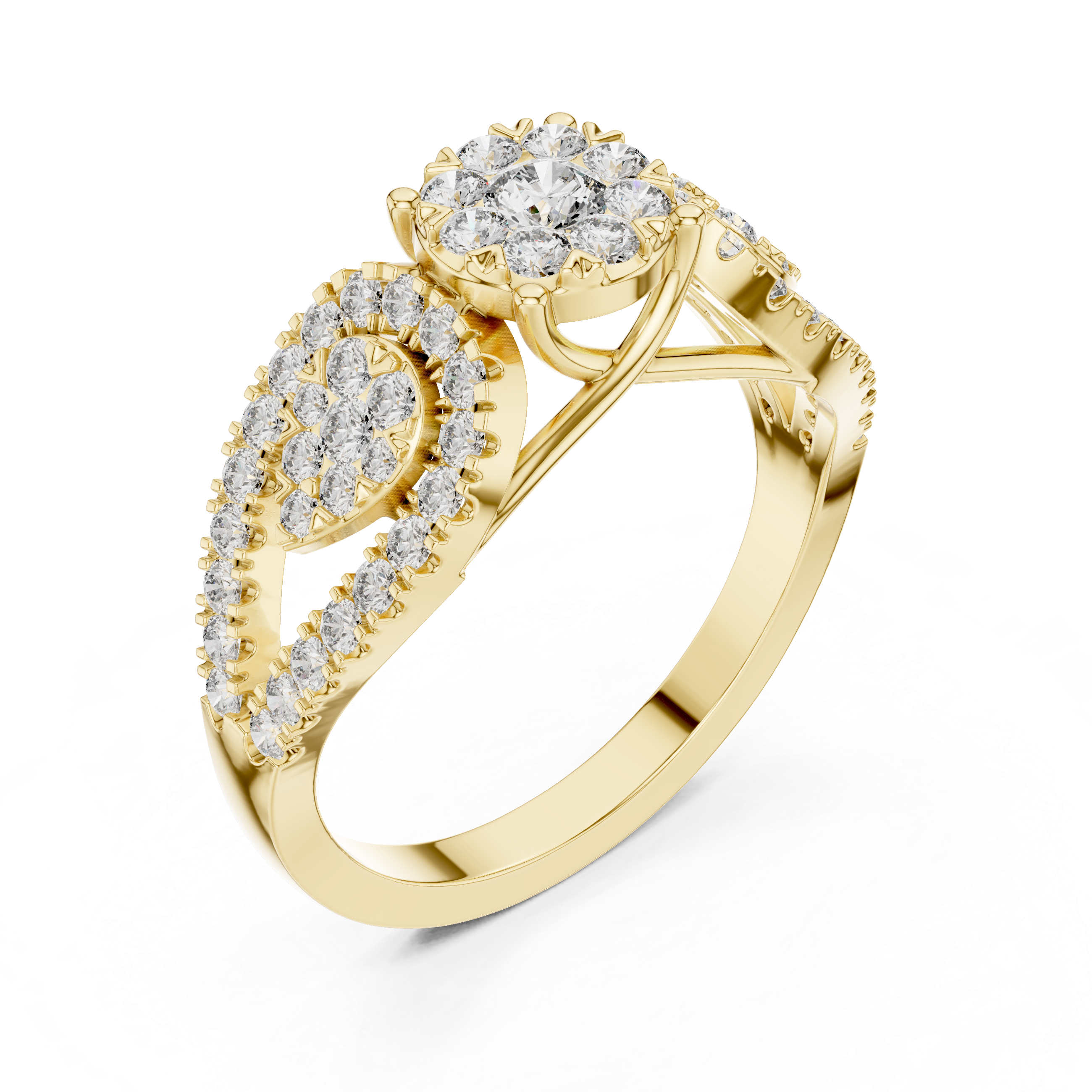 Secret Haven lab grown diamond ring