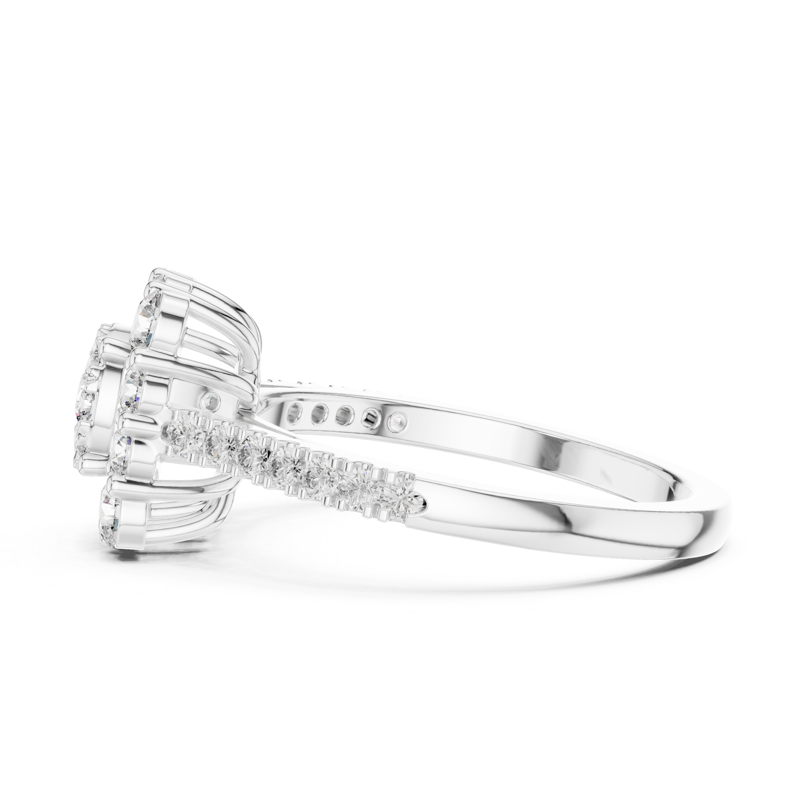 Sovereign State lab grown diamond ring
