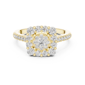 Sovereign State lab grown diamond ring
