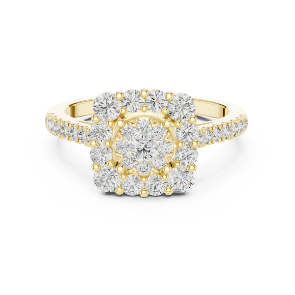 Sovereign State lab grown diamond ring