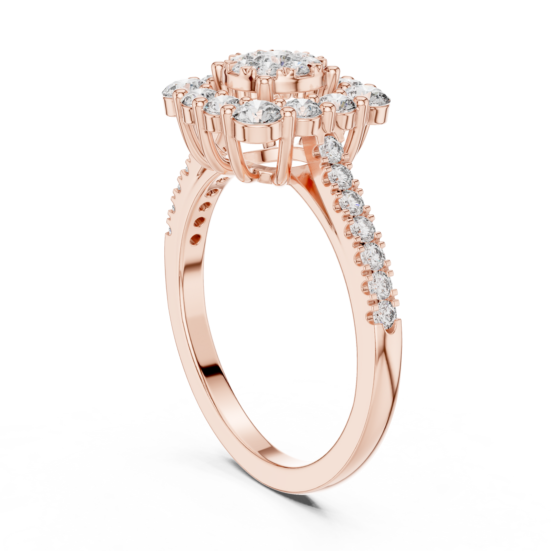 Sovereign State lab grown diamond ring