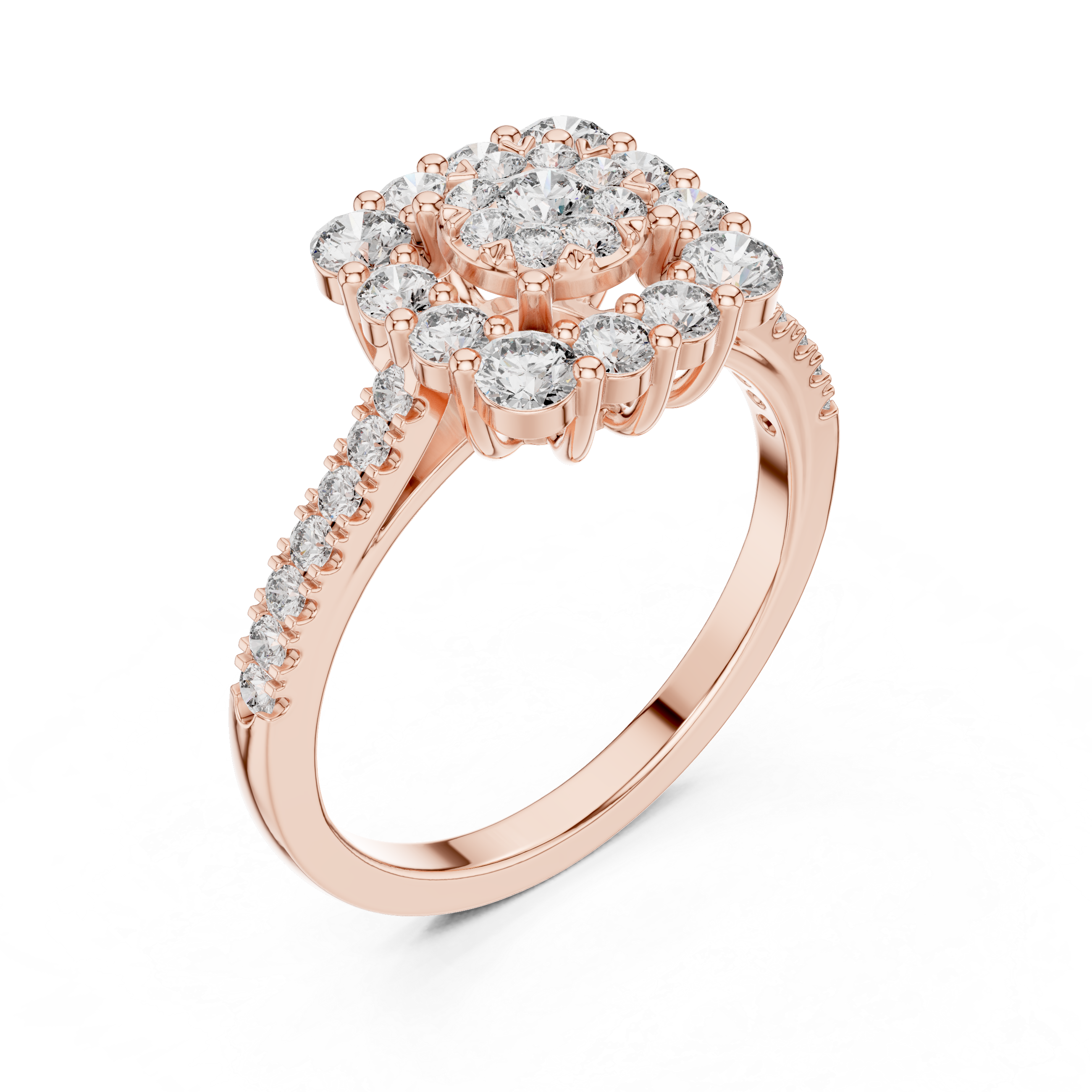 Sovereign State lab grown diamond ring