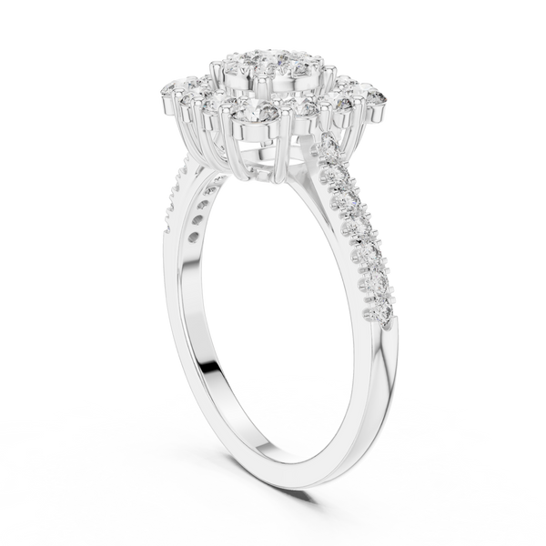 Sovereign State lab grown diamond ring