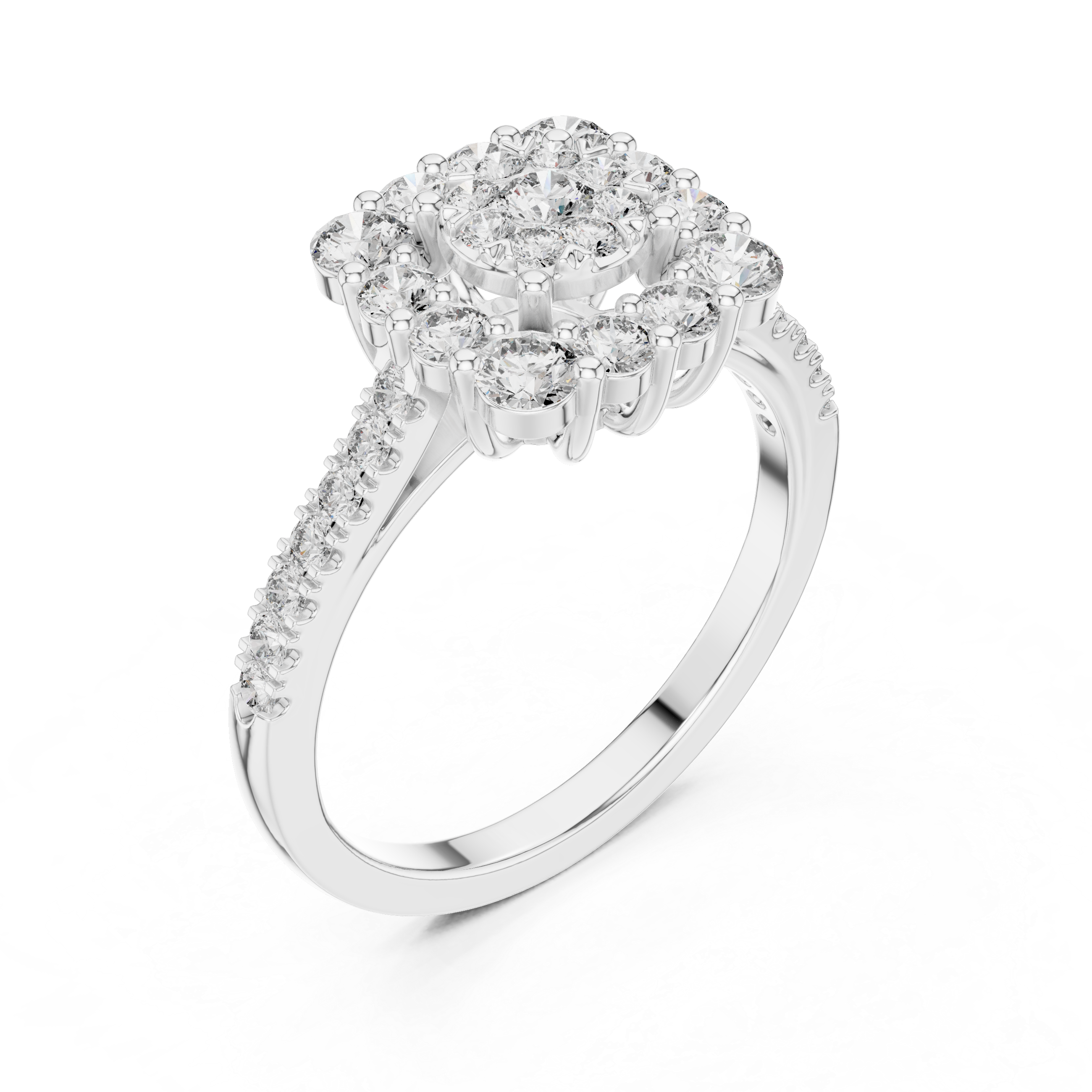 Sovereign State lab grown diamond ring