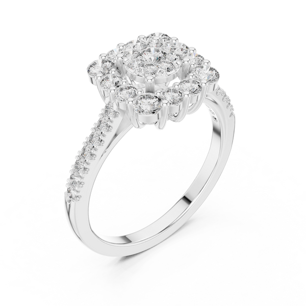 Sovereign State lab grown diamond ring