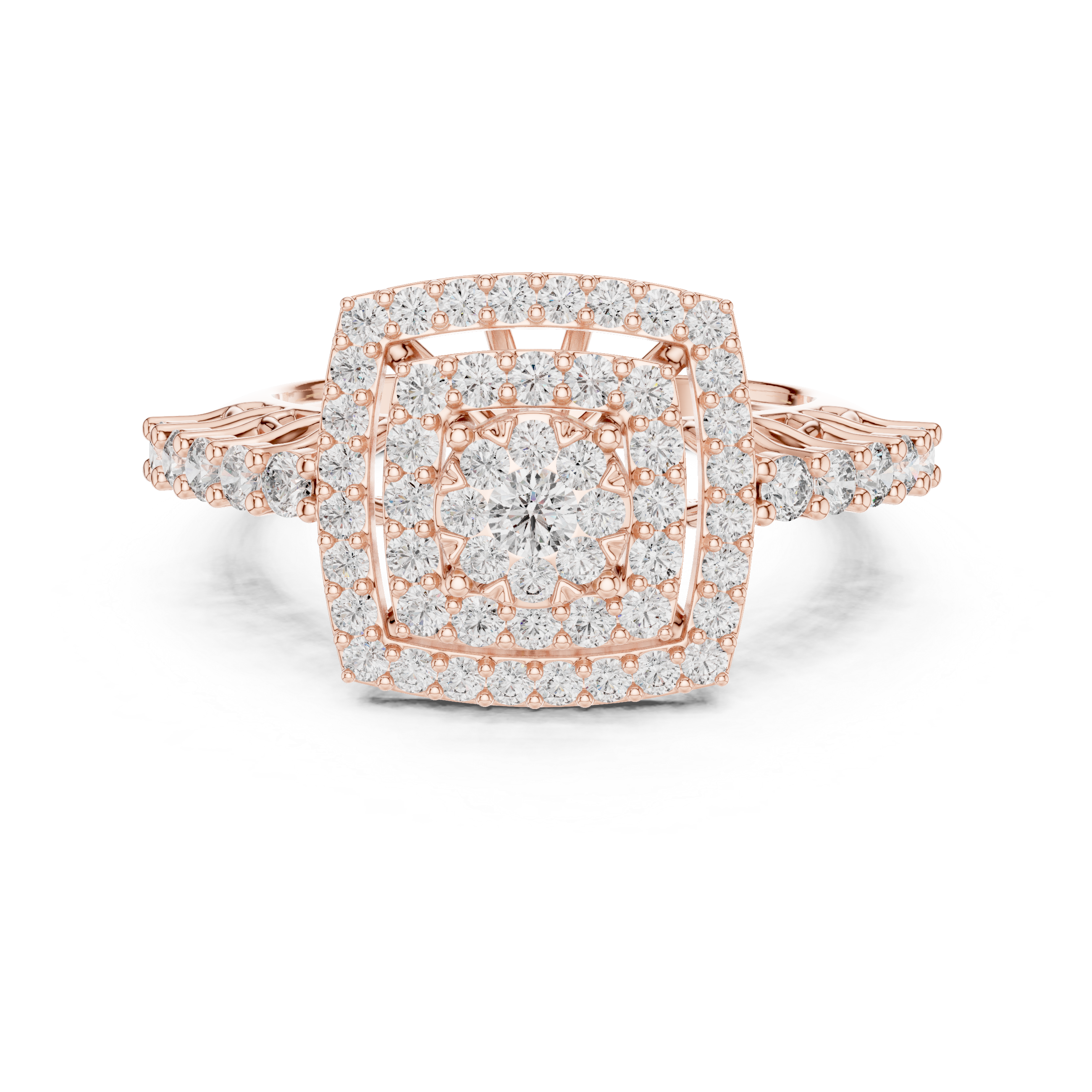 Sacred Grove lab grown diamond ring