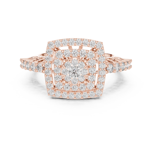 Sacred Grove lab grown diamond ring