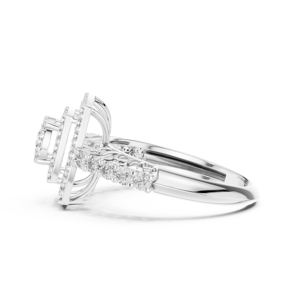 Sacred Grove lab grown diamond ring