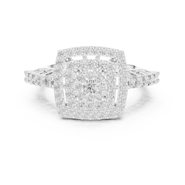 Sacred Grove lab grown diamond ring