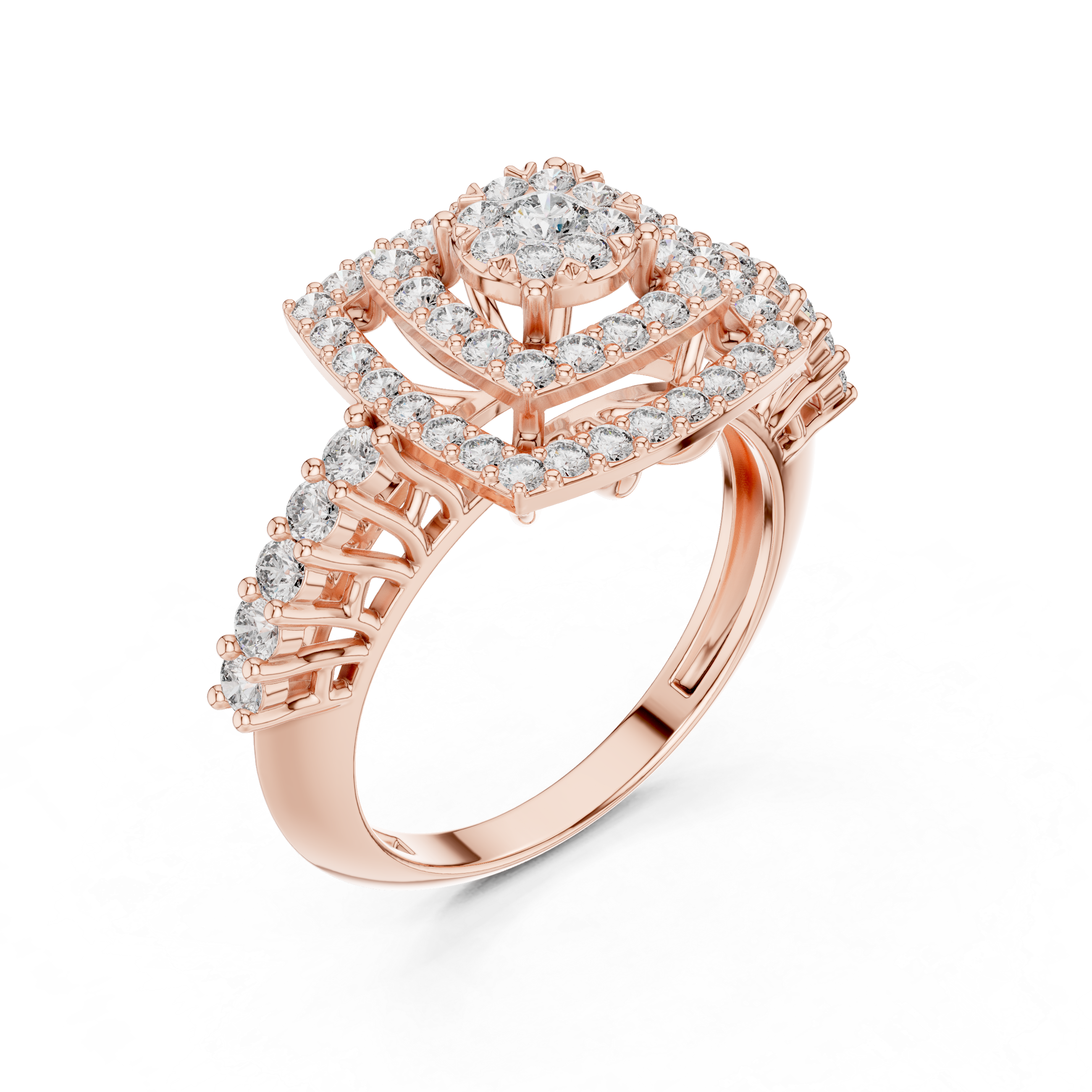 Sacred Grove lab grown diamond ring