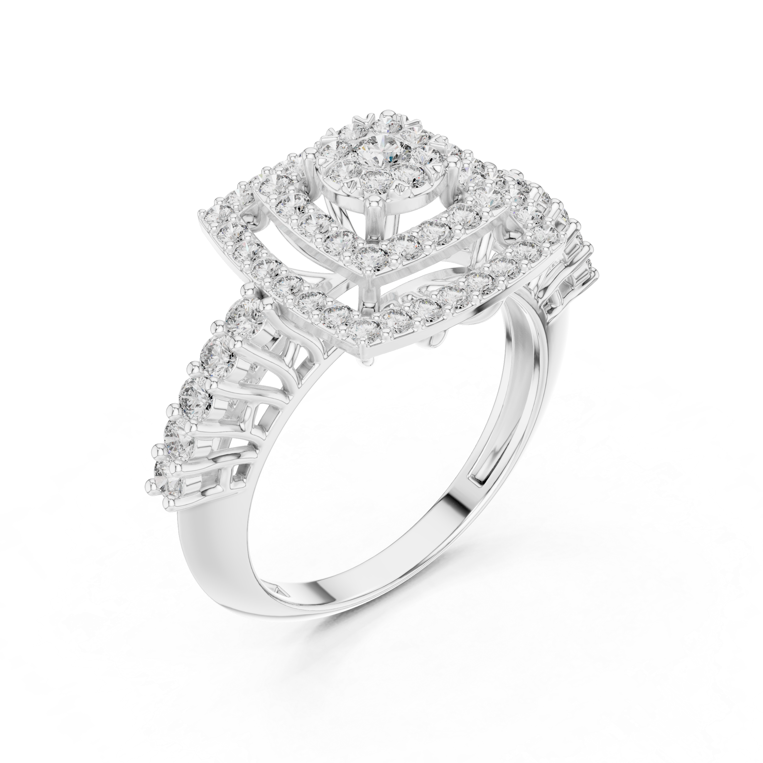Sacred Grove lab grown diamond ring