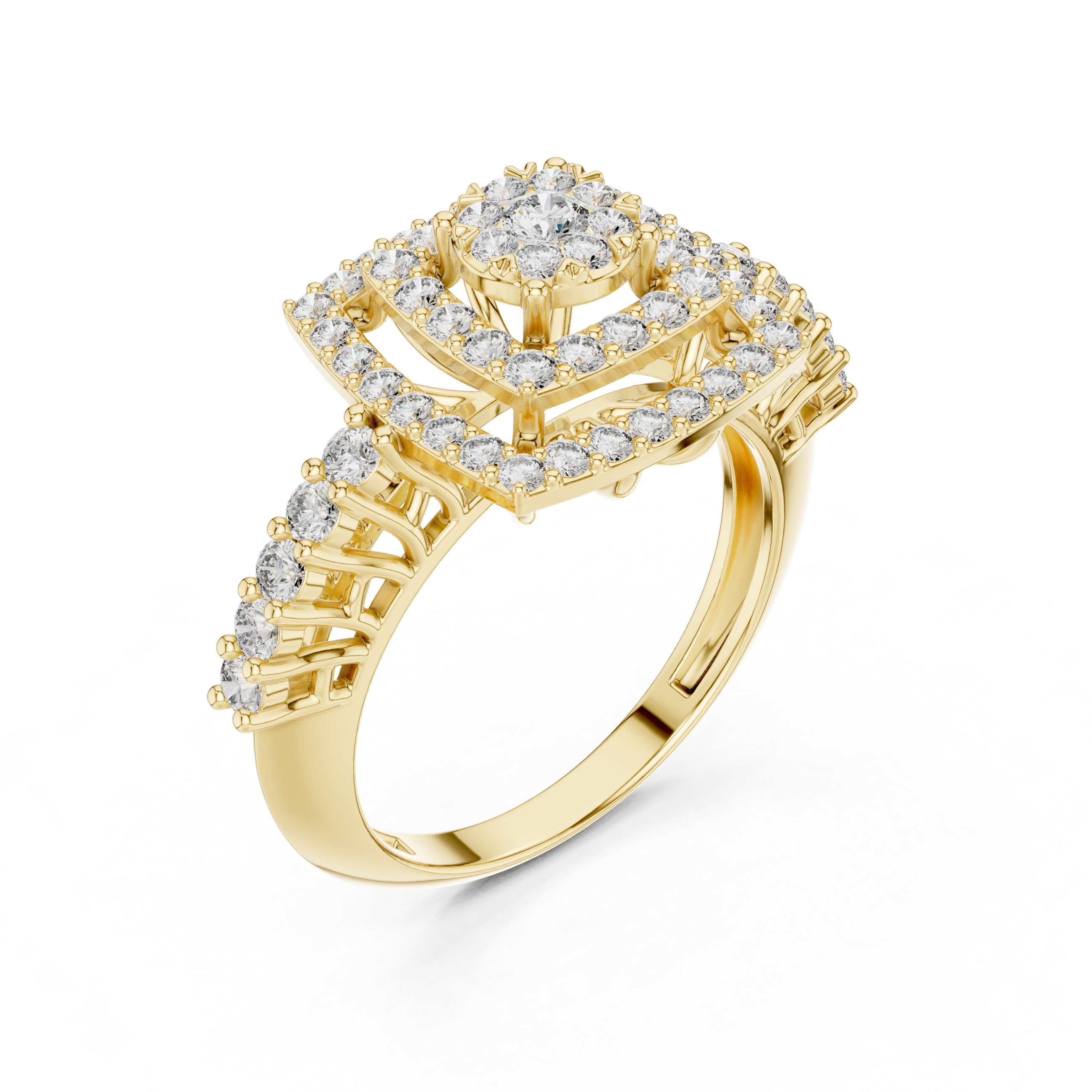 Sacred Grove lab grown diamond ring