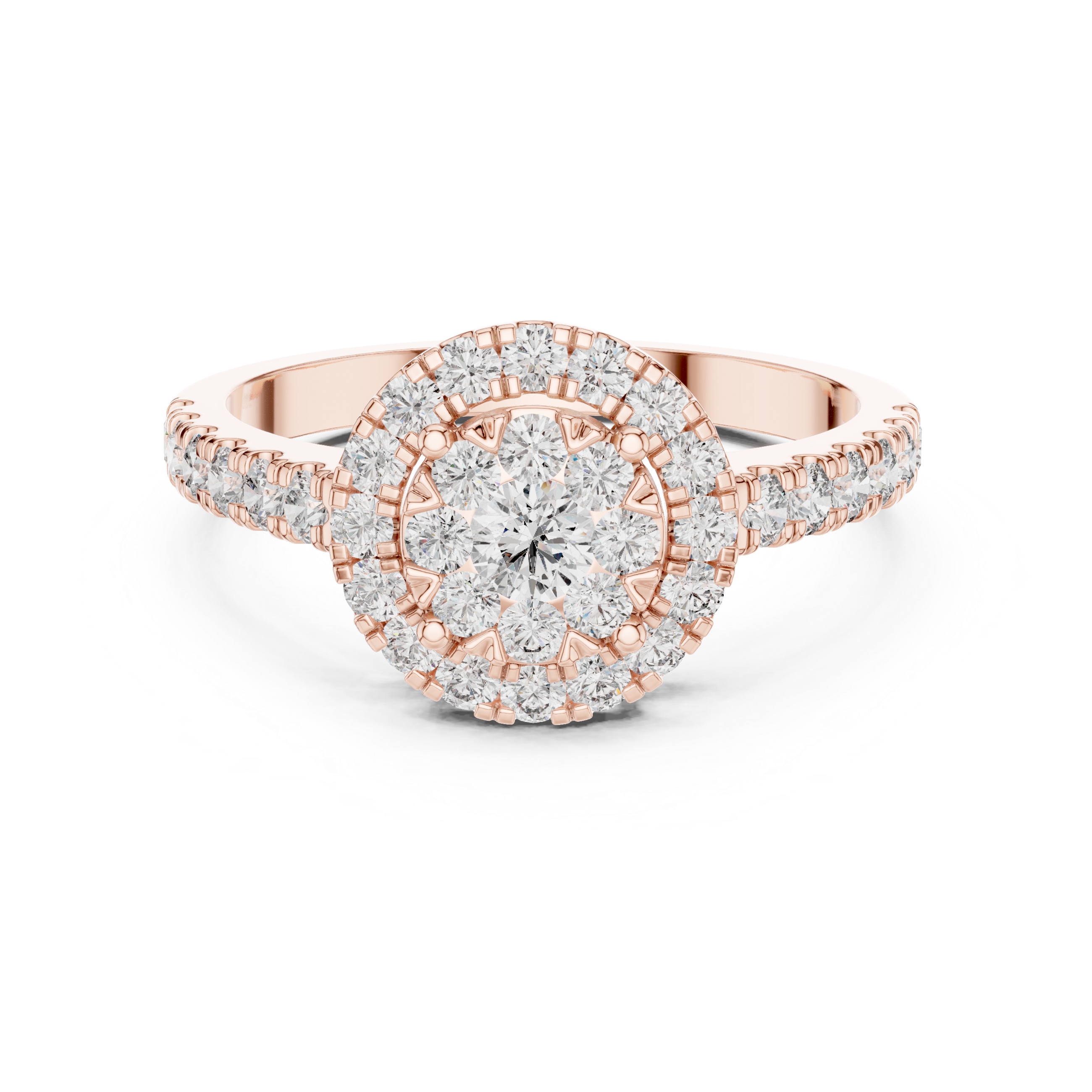 Sunlit Vale lab grown diamond ring