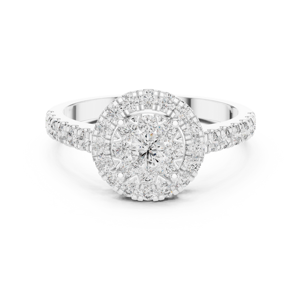 Sunlit Vale lab grown diamond ring