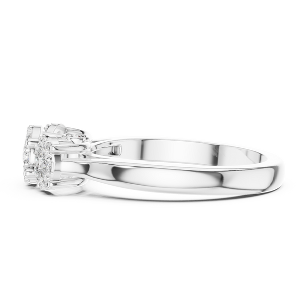 Moonlit Path lab grown diamond ring