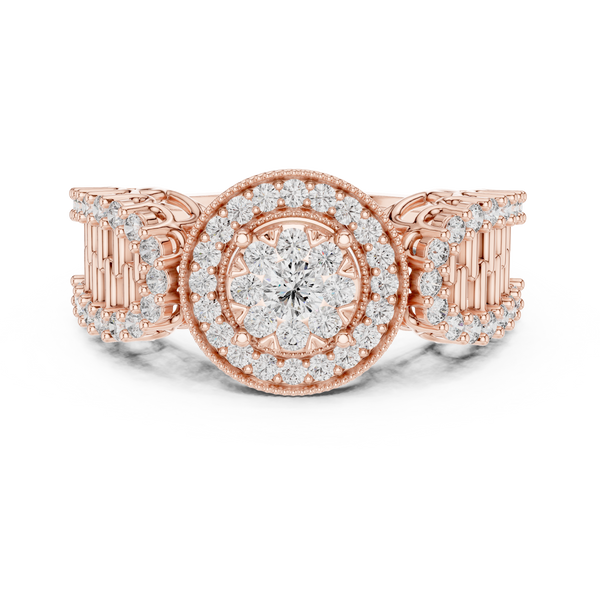 Utopian Land lab grown diamond ring