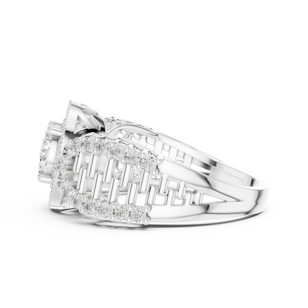 Utopian Land lab grown diamond ring