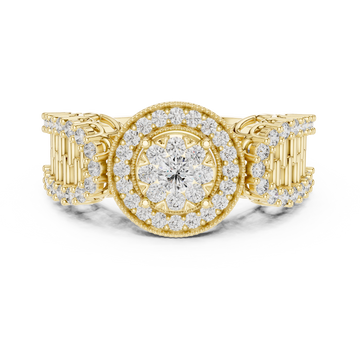Utopian Land lab grown diamond ring