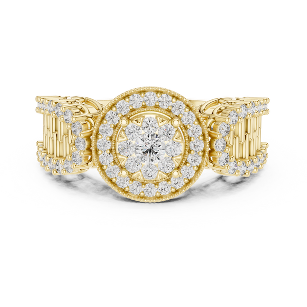 Utopian Land lab grown diamond ring