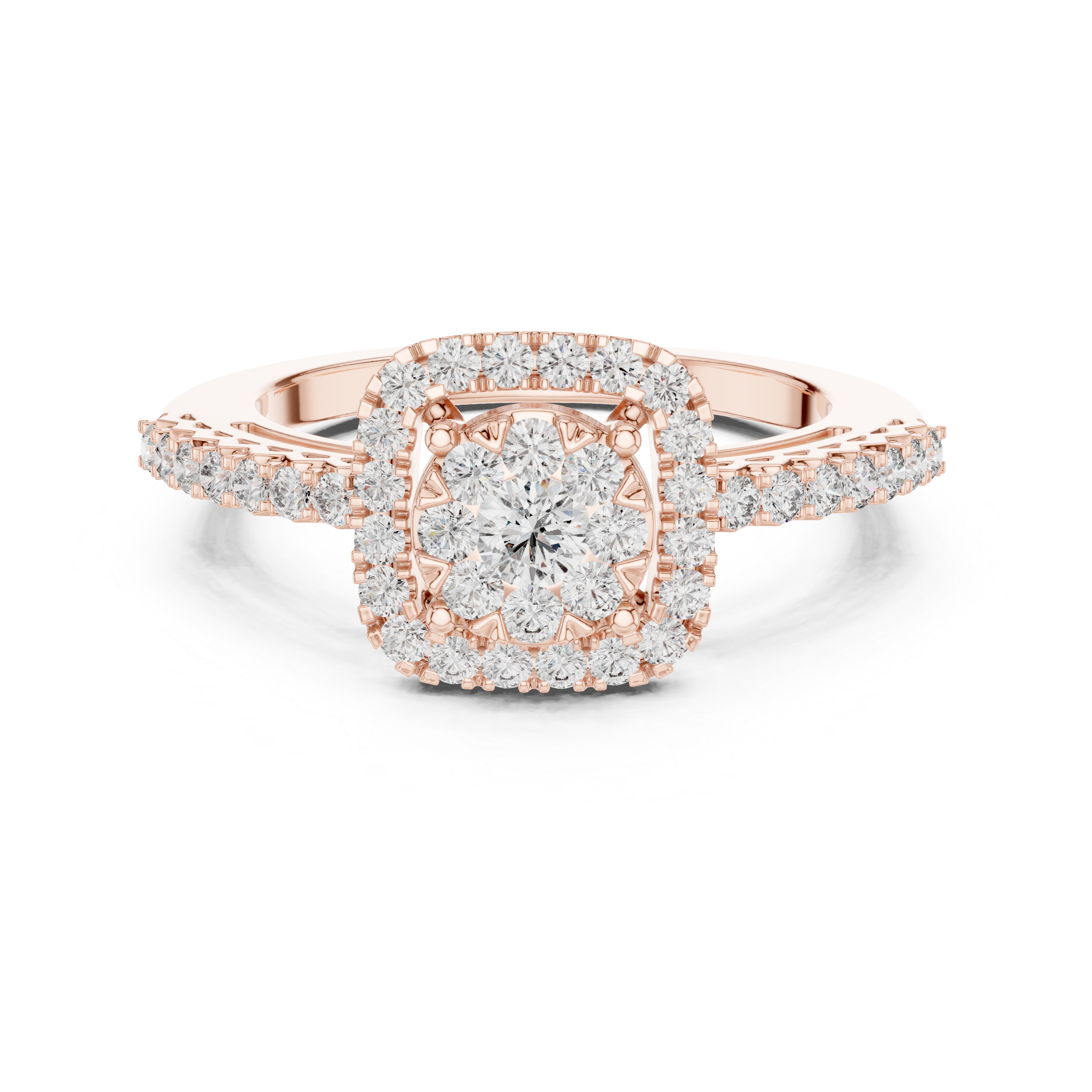 Majestic View lab grown diamond ring