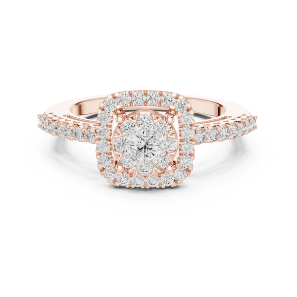 Majestic View lab grown diamond ring