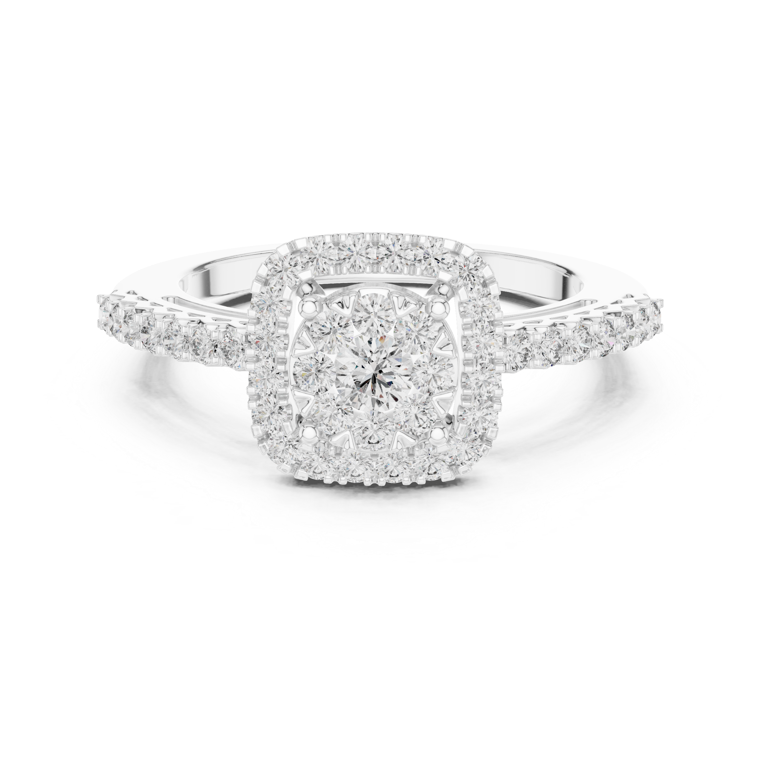 Majestic View lab grown diamond ring