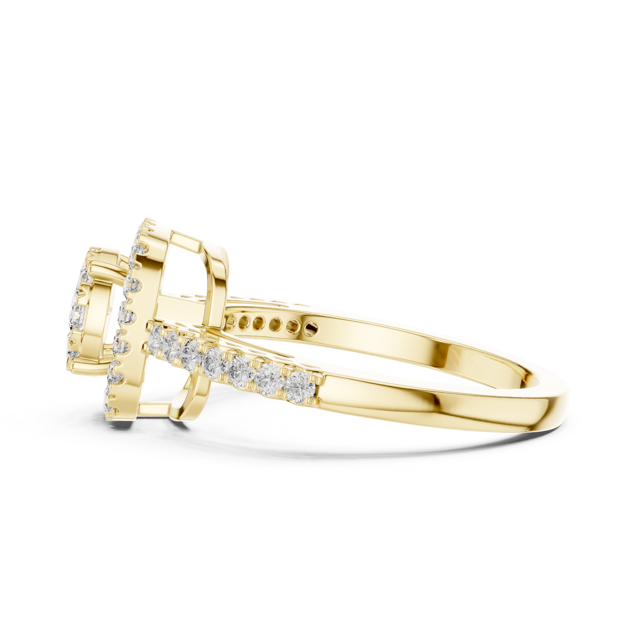 Majestic View lab grown diamond ring