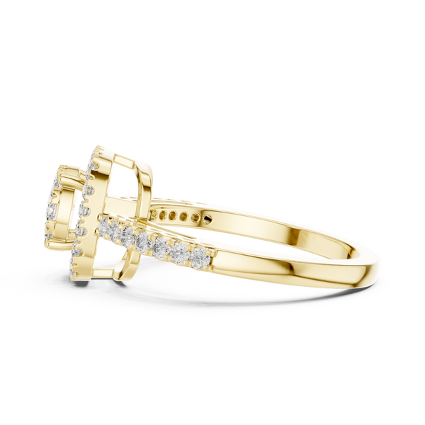 Majestic View lab grown diamond ring