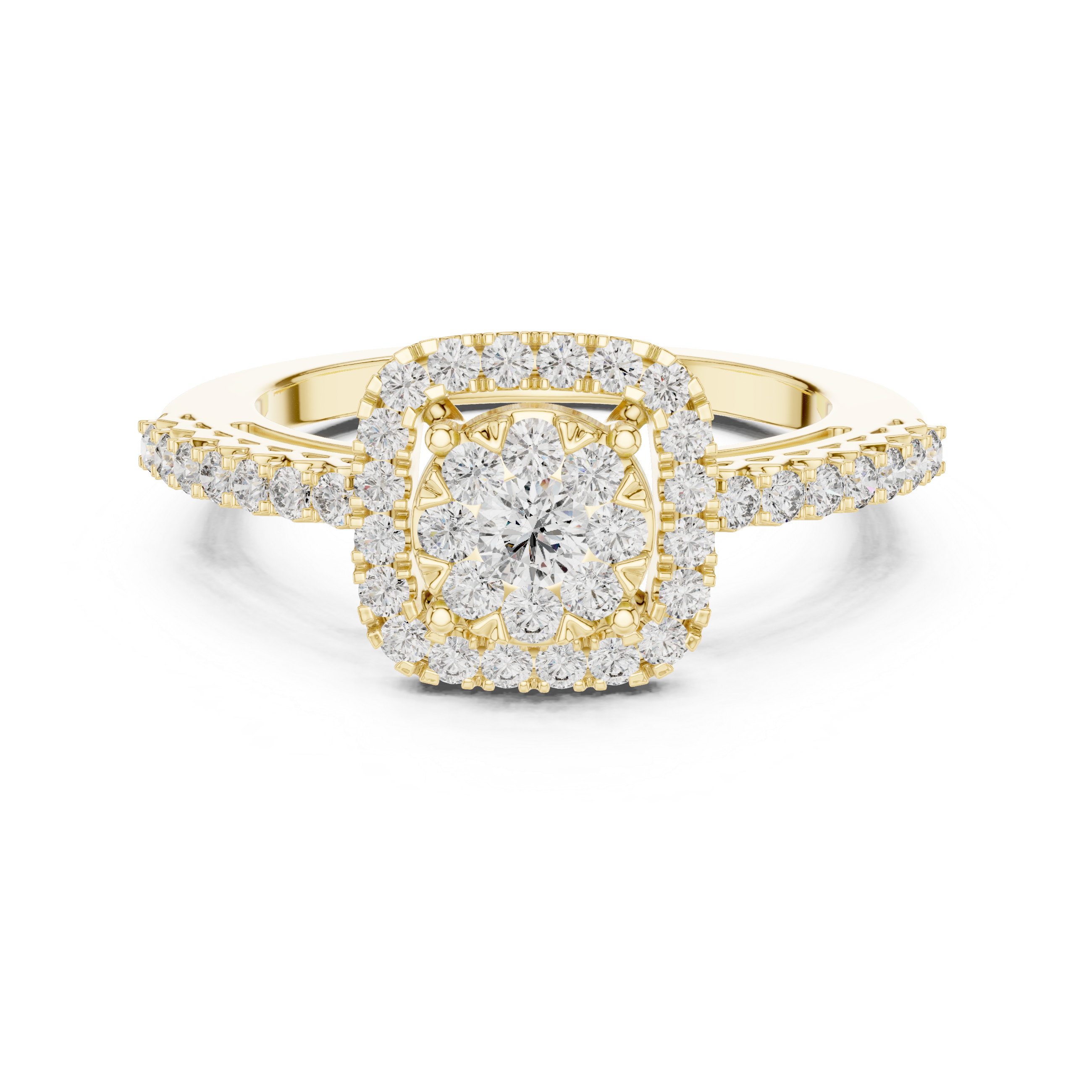 Majestic View lab grown diamond ring