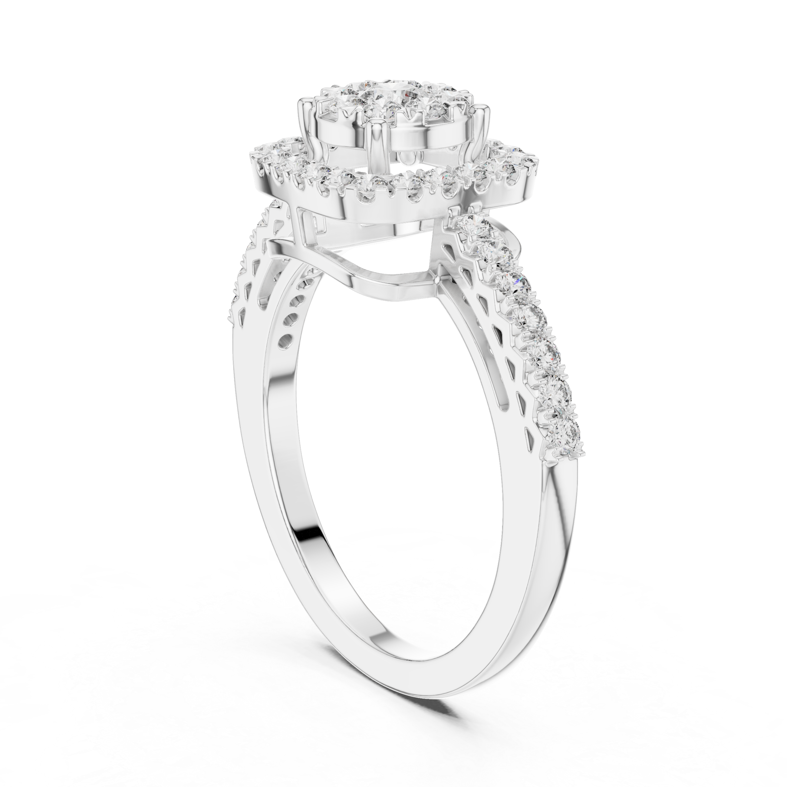 Majestic View lab grown diamond ring